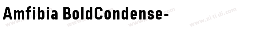Amfibia BoldCondense字体转换 Amfibia BoldCondense字体转换